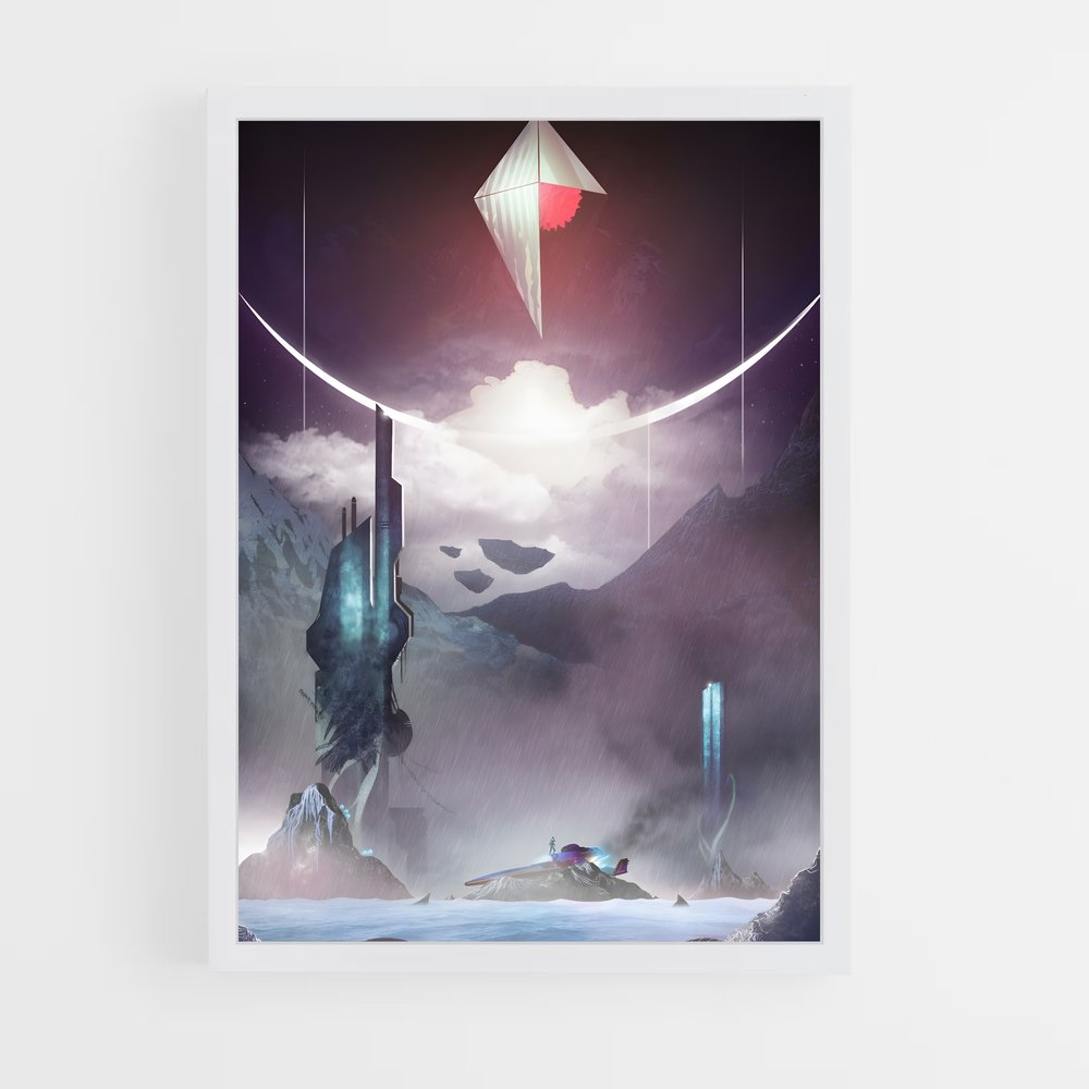 Poster Atlas de nms – affiche No man sky (vue 3)